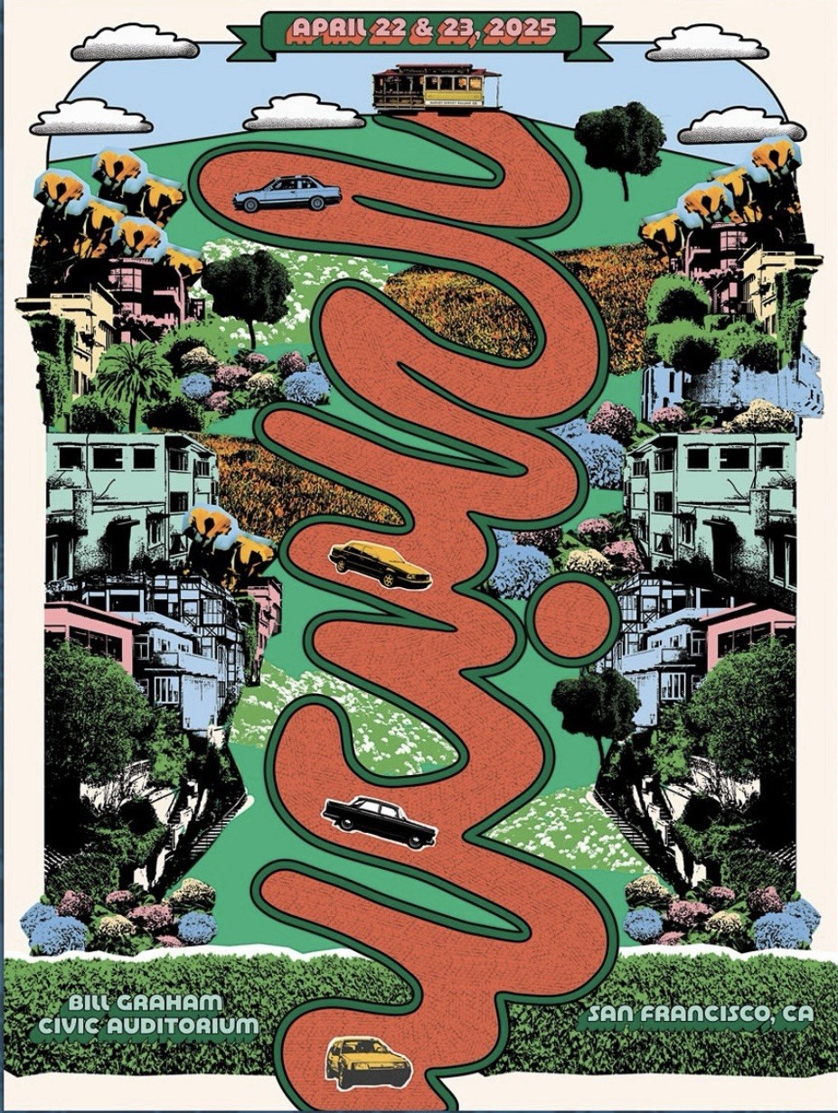 Phish – 2025-04-23 – Bill Graham Civic Auditorium – San Francisco, CA